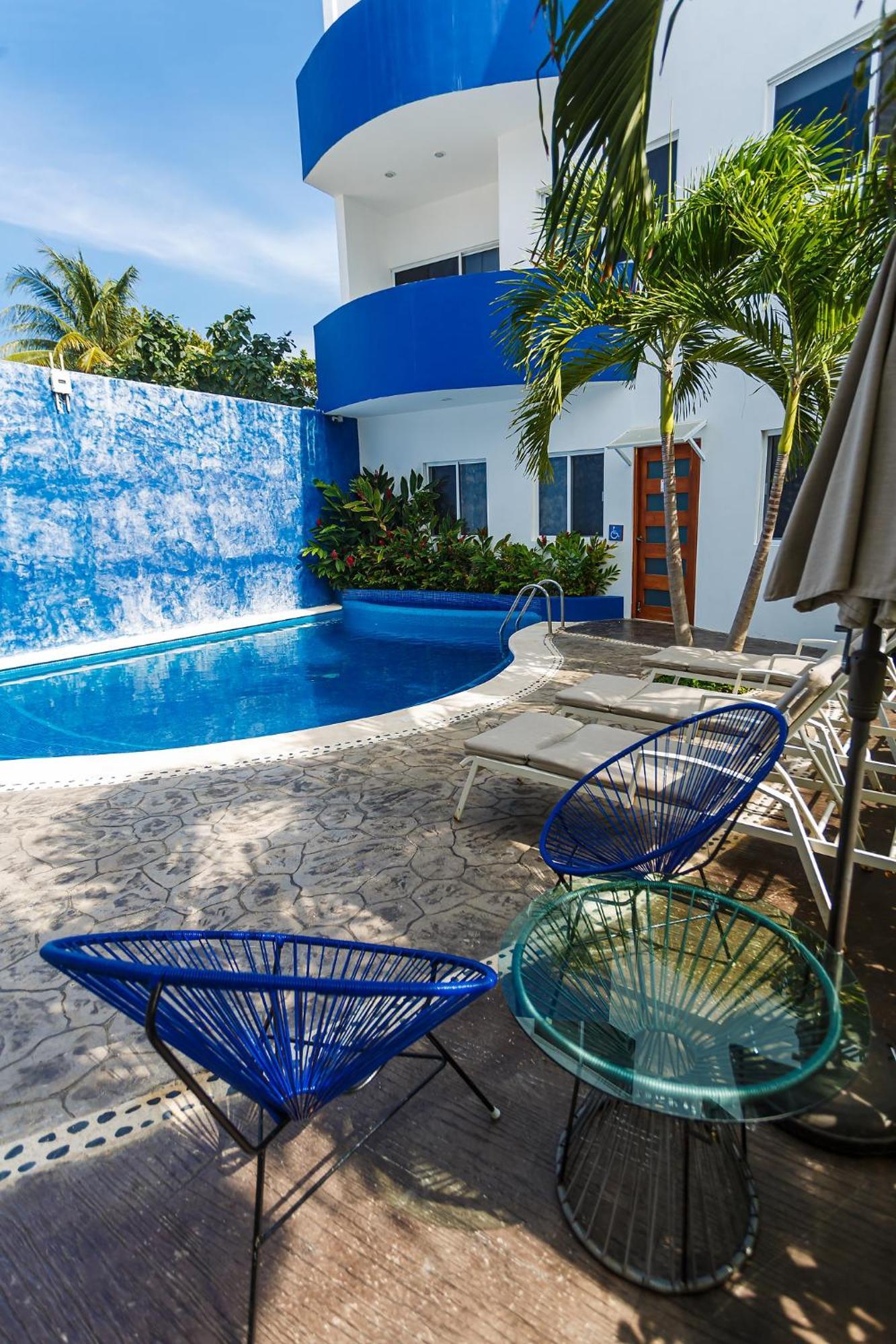 Kaam Accommodations Puerto Morelos Ngoại thất bức ảnh